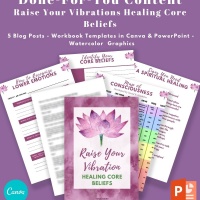 DFY - Raise Your Vibrations Healing Core Beliefs