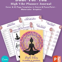DFY - High Vibe Planner & Journal
