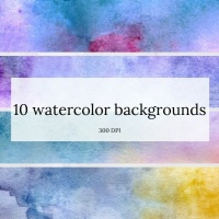 Watercolor Backgrounds II