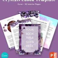 Crystals Ebook Template