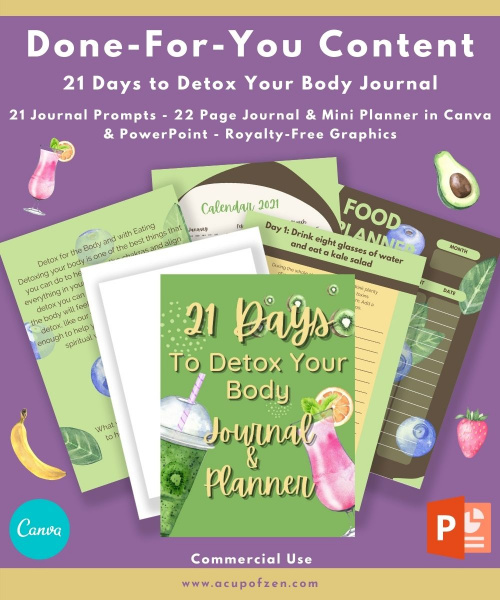 21 Days to Detox Your Body Journal