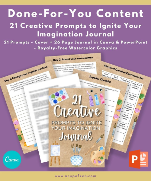 21 Creative Prompts to Ignite Your Imagination Journal
