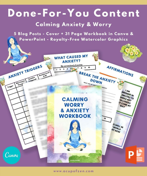 Calming Anxiety and Worry DFY Pack