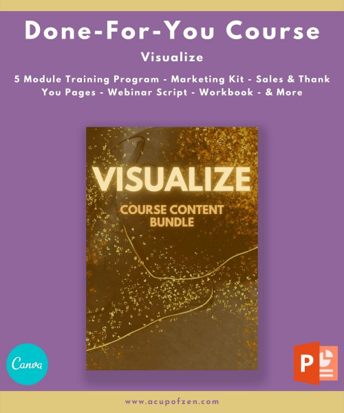 Visualize: The 5 Steps to Success Course Kit
