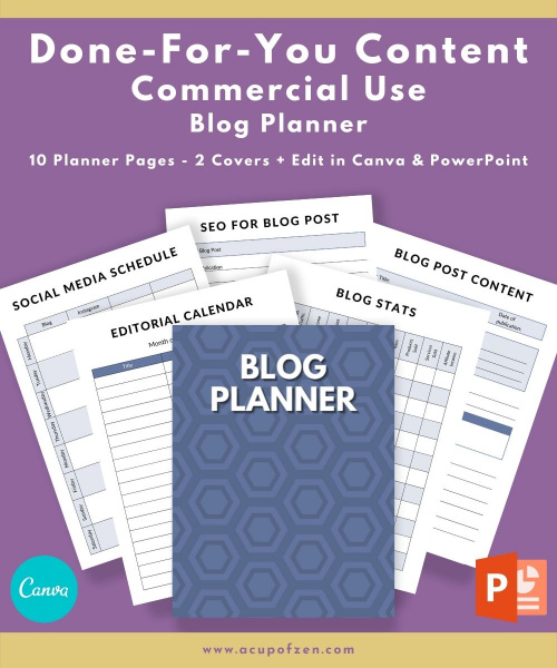 Blog Planner