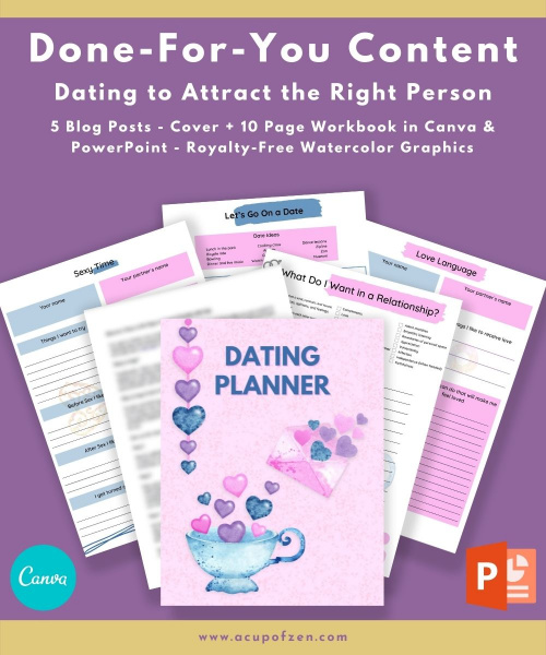 Dating to Attract the Right Person DFY Pack