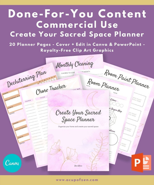 Create Your Sacred Space Planner