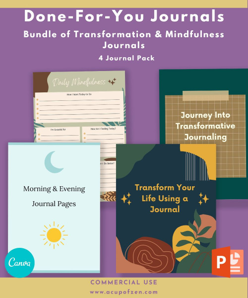 Bundle of Transformation & Mindfulness Journals