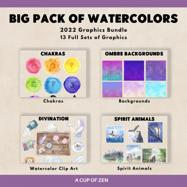Big Pack of Watercolors 2022