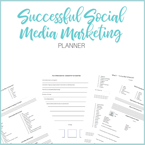 Successful Social Media Marketing Planner