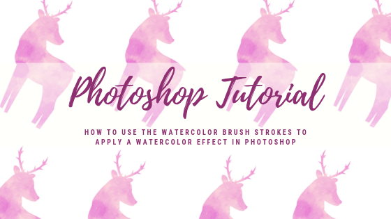 How to Use the Watercolor Brush Strokes to Apply a Watercolor Effect in Photoshop