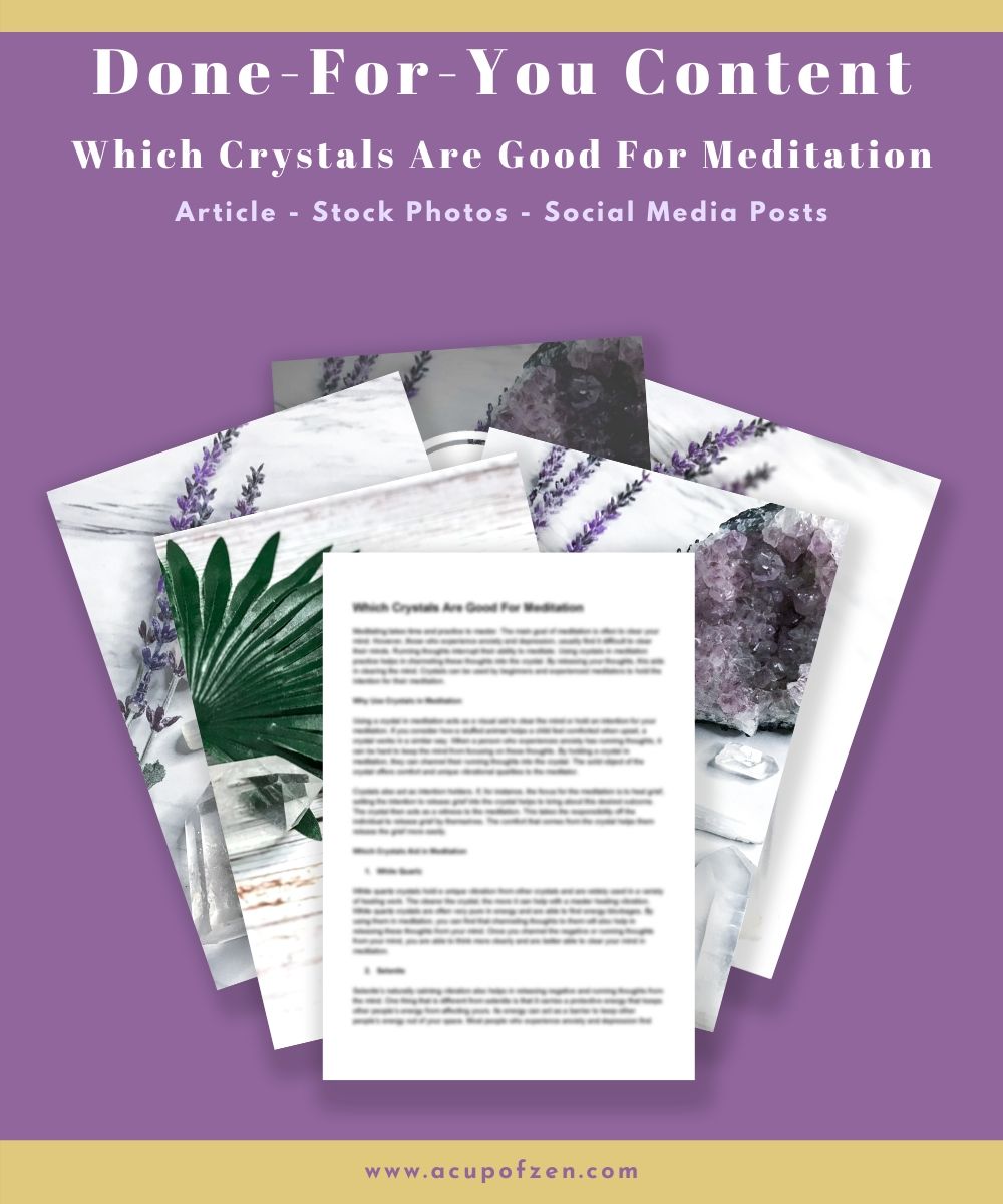 See Which Crystals Are Good For Meditation