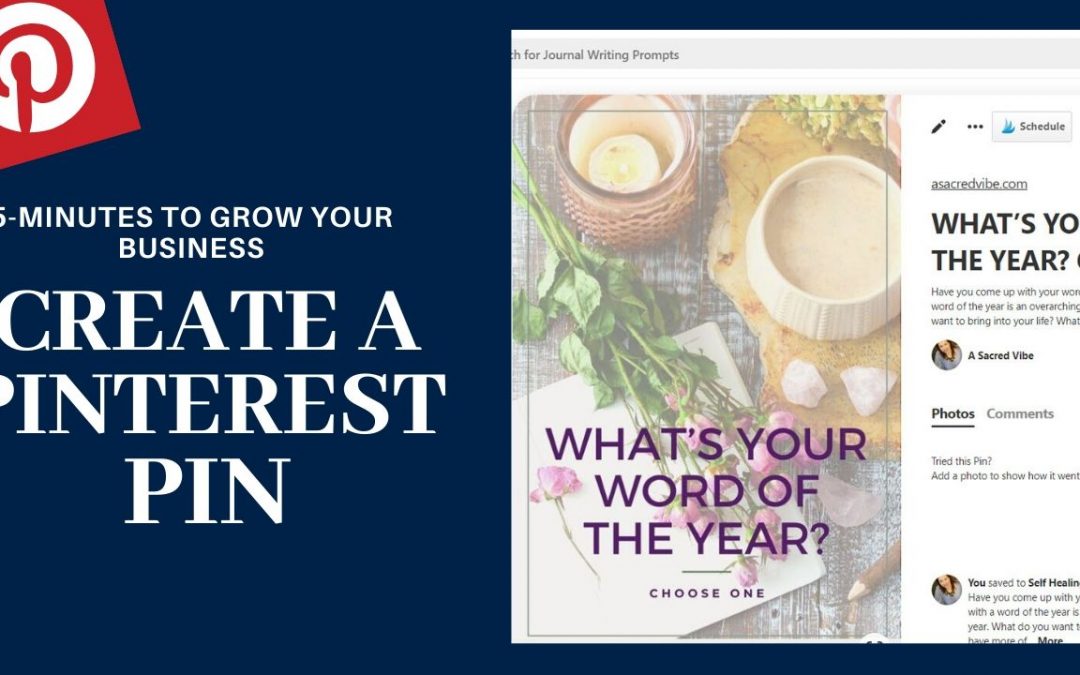 Have 5 Minutes? Use This Pinterest Pin to Grow Your Business