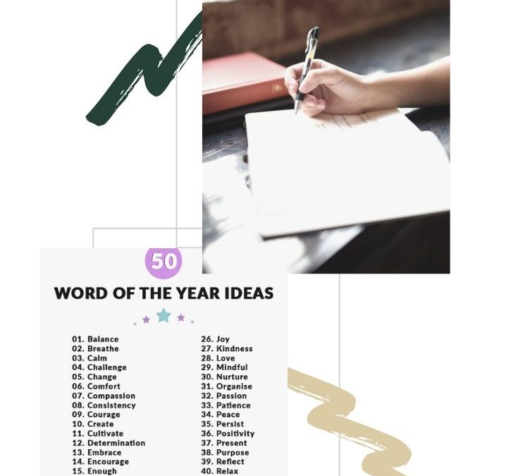 Choose Your Word of the Year