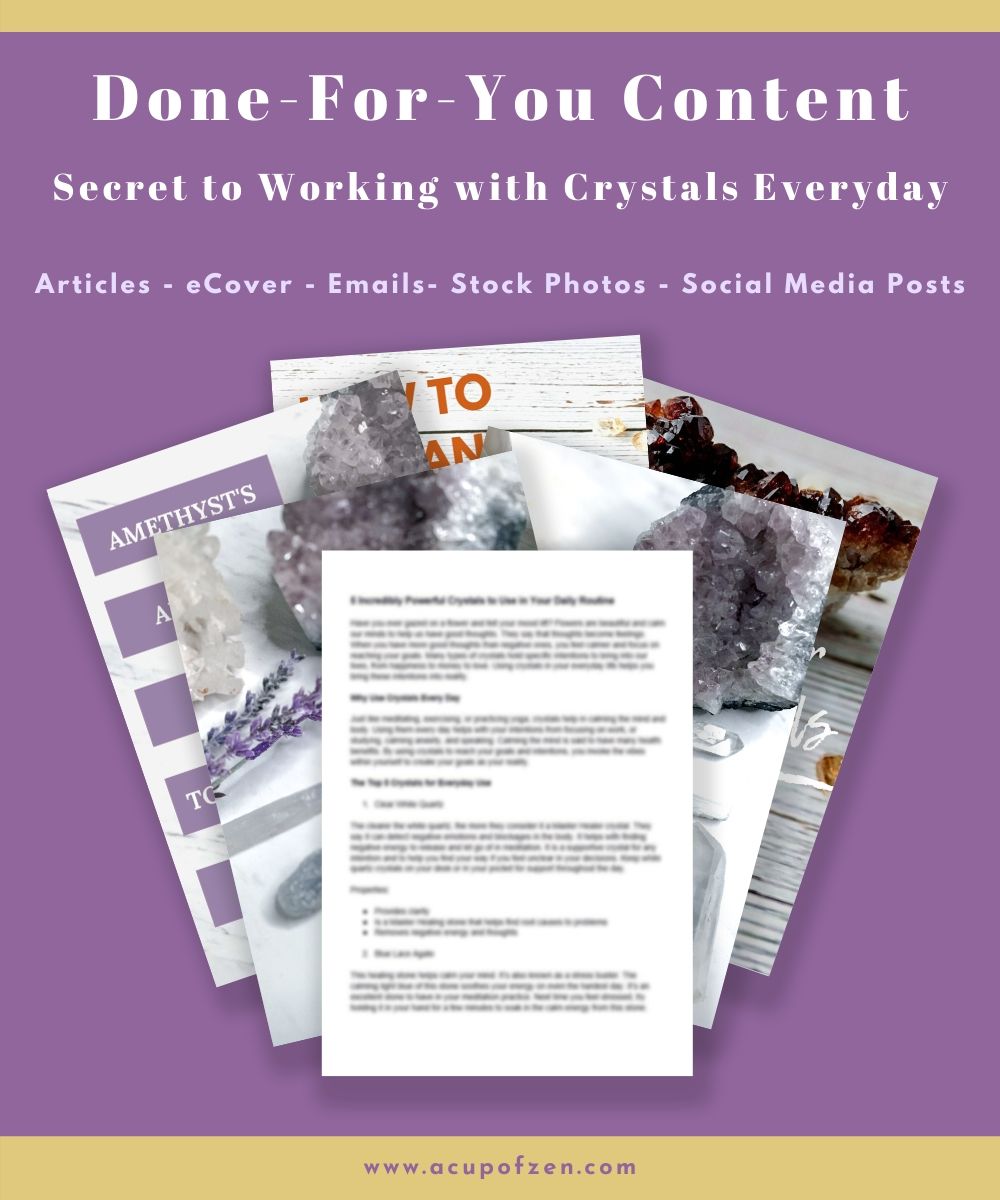 DFY – Crystals in Everyday Use