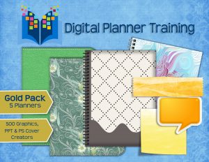 gold pack digital planner training bonanza