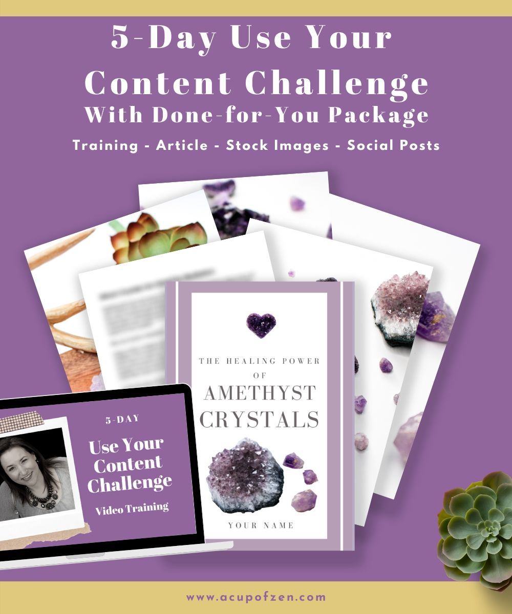 use your content challenge and dfy package