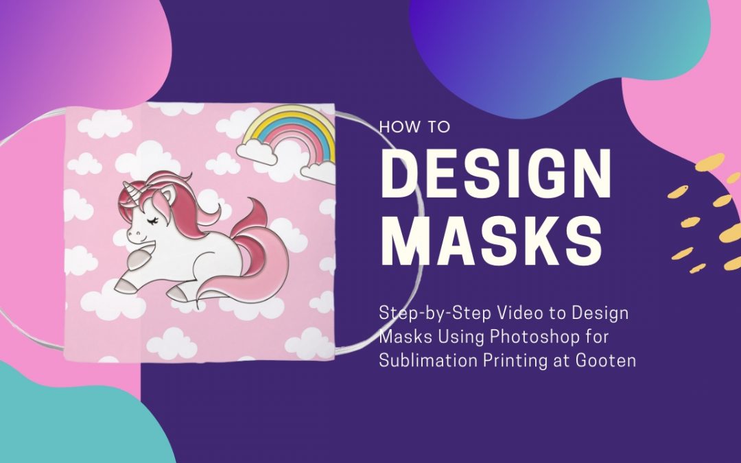 How to Create Face Masks Tutorial Using Photoshop & Print with Gooten