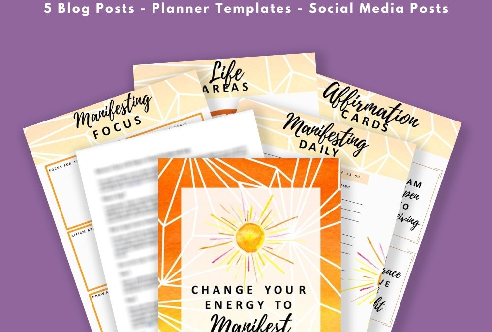 Change Your Energy Manifest What You Want