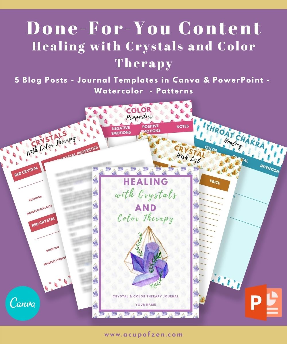 DFY – Healing with Crystals and Color Therapy