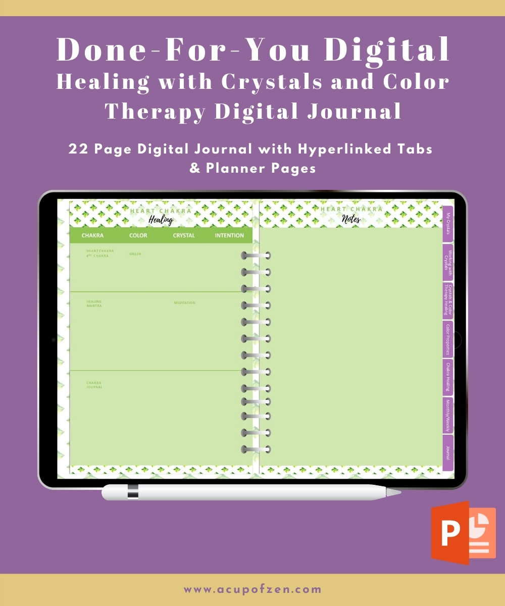 DFY – Healing with Crystals and Color Therapy Digital Planner