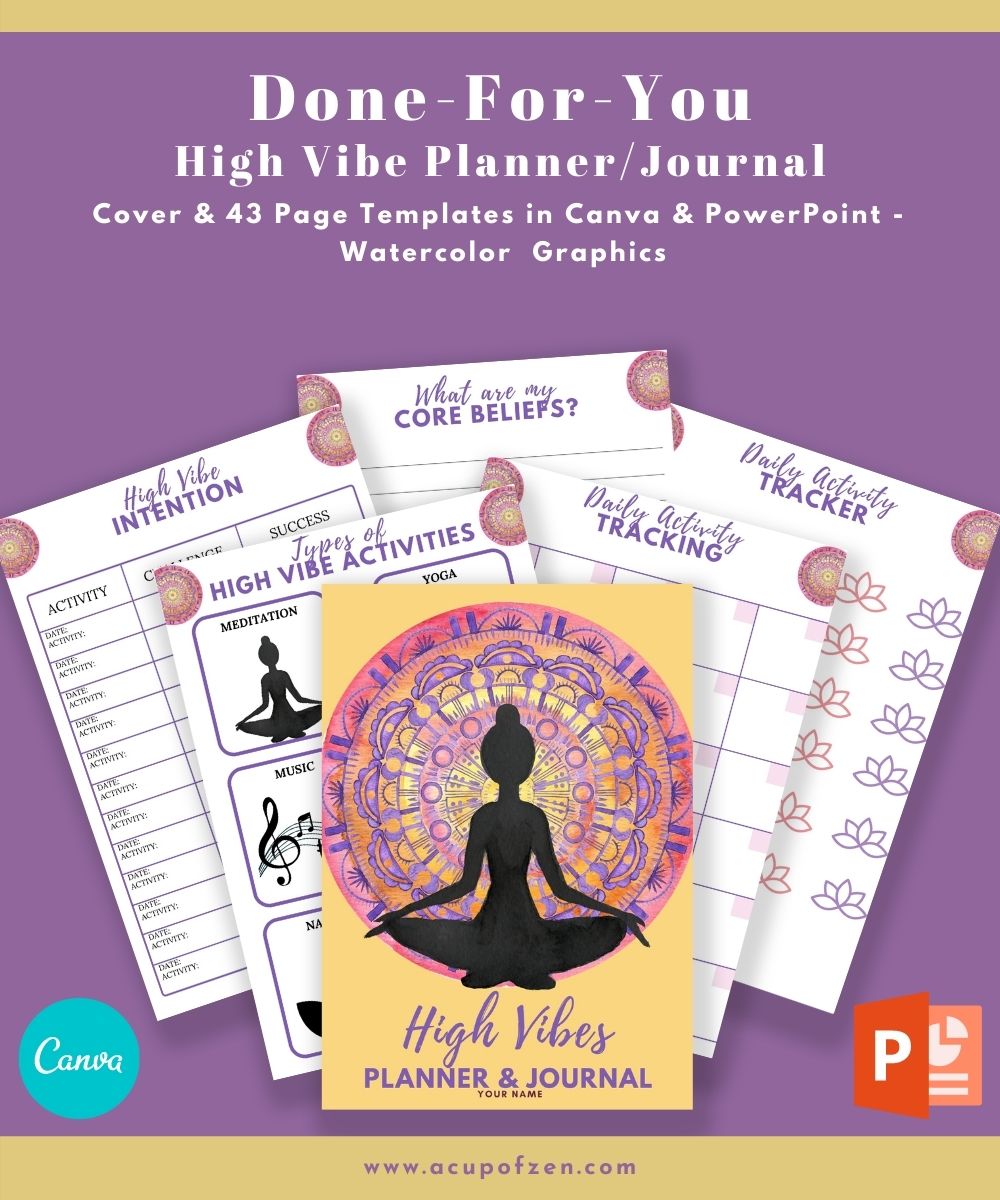 DFY – High Vibes Planner and Journal