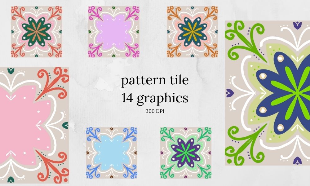Pattern Tile Graphics