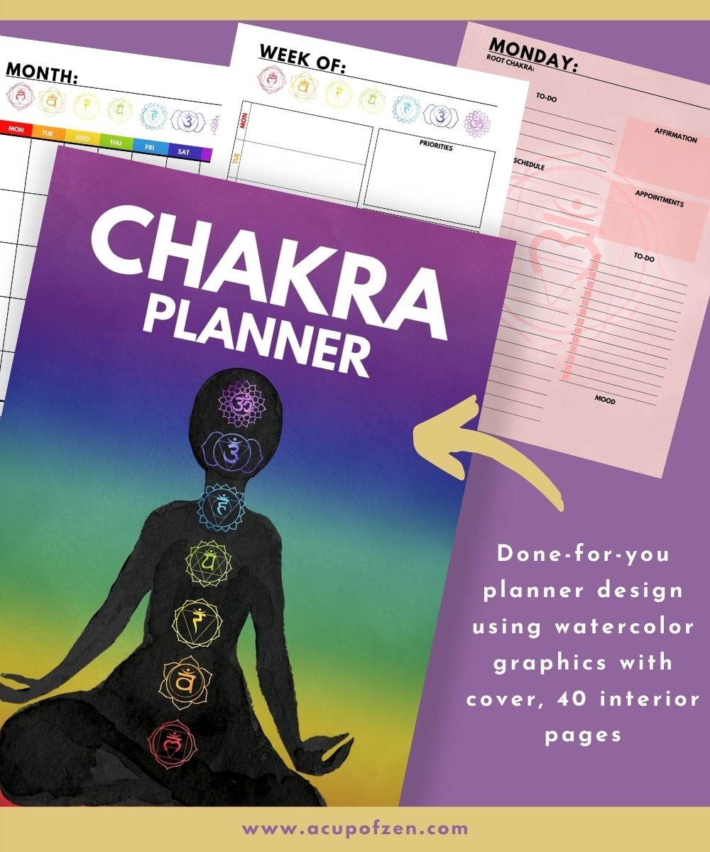 chakra planner template canva pptx commercial use