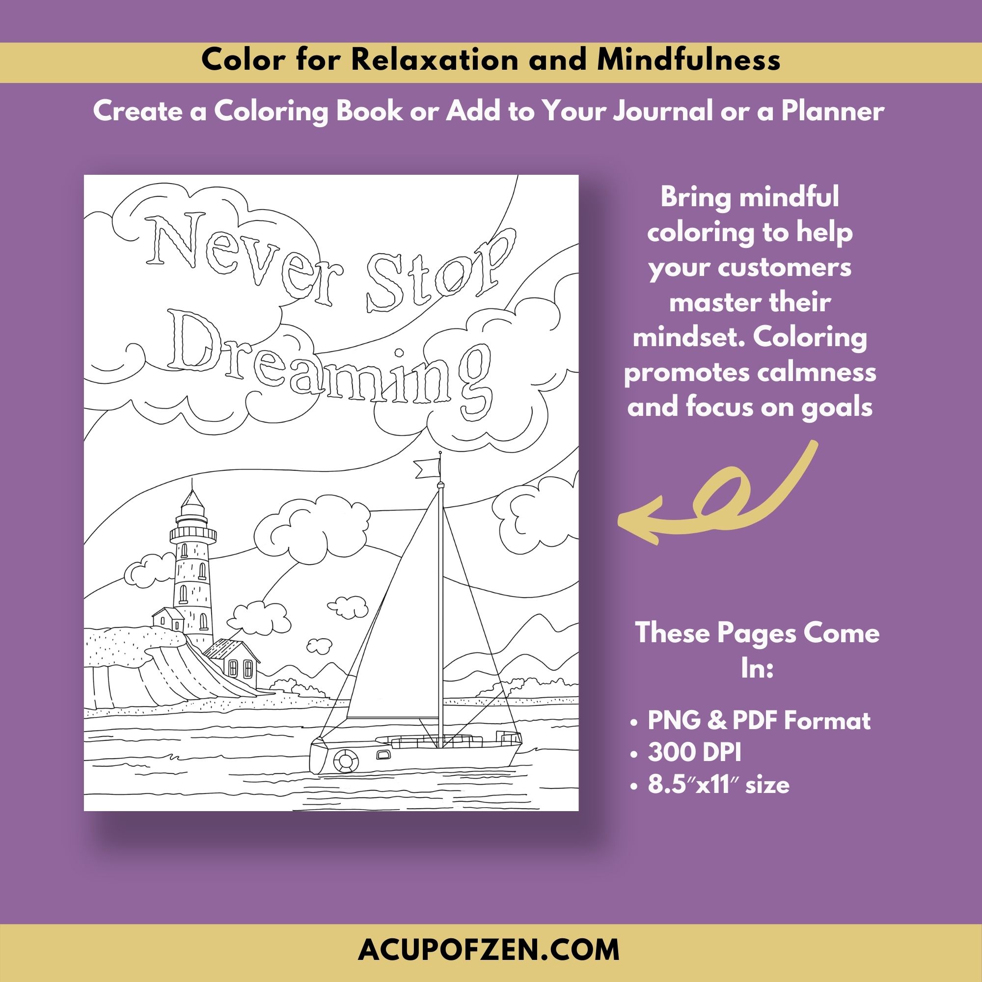 Detox Your Body Coloring Pages