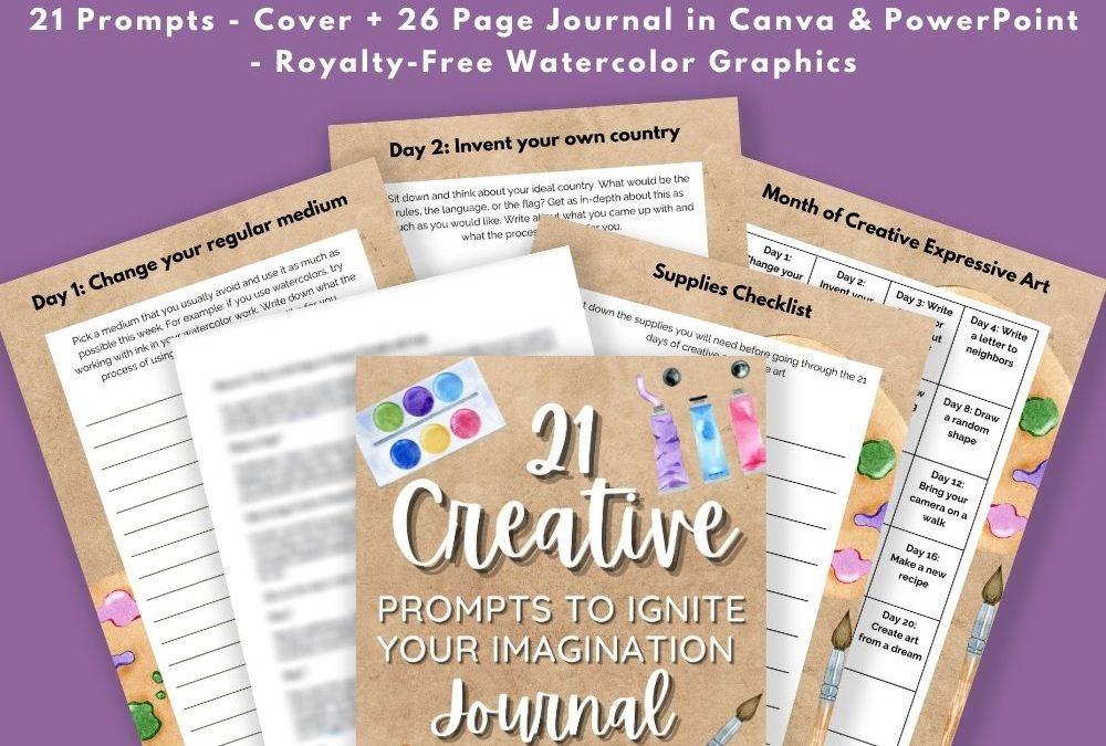 21 Creative Prompts to Ignite Your Imagination Journal