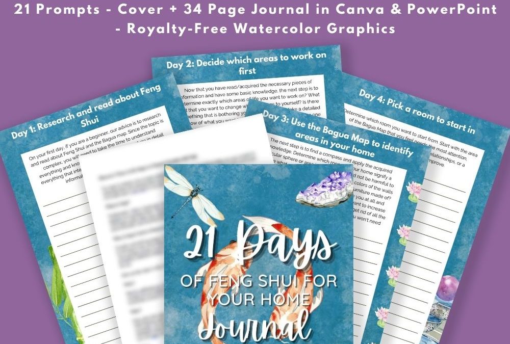 21 Days of Feng Shui for Your Home Journal