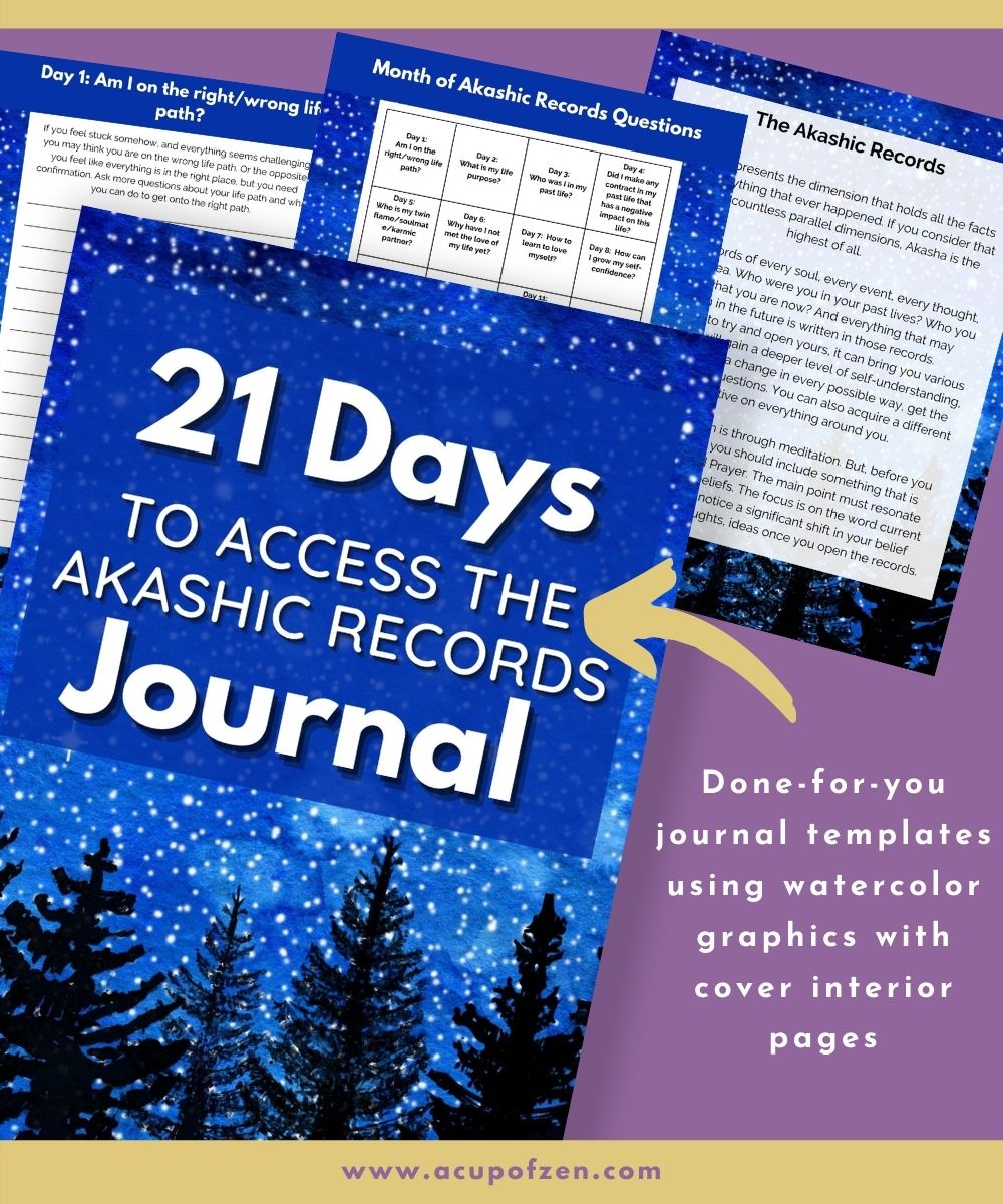 Akashic Records Questions Journal Commercial Use