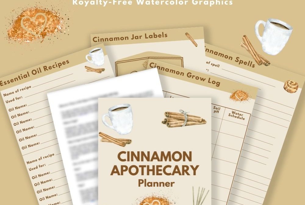 Cinnamon Apothecary DFY Content & Planner