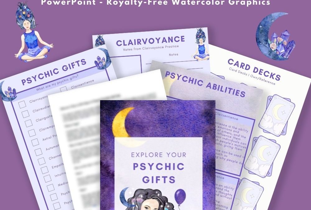Explore Your Psychic Gifts Done-for-You Content & Planner