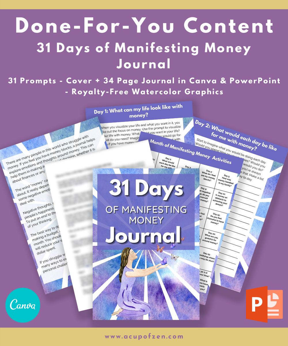 Manifesting Money Journal