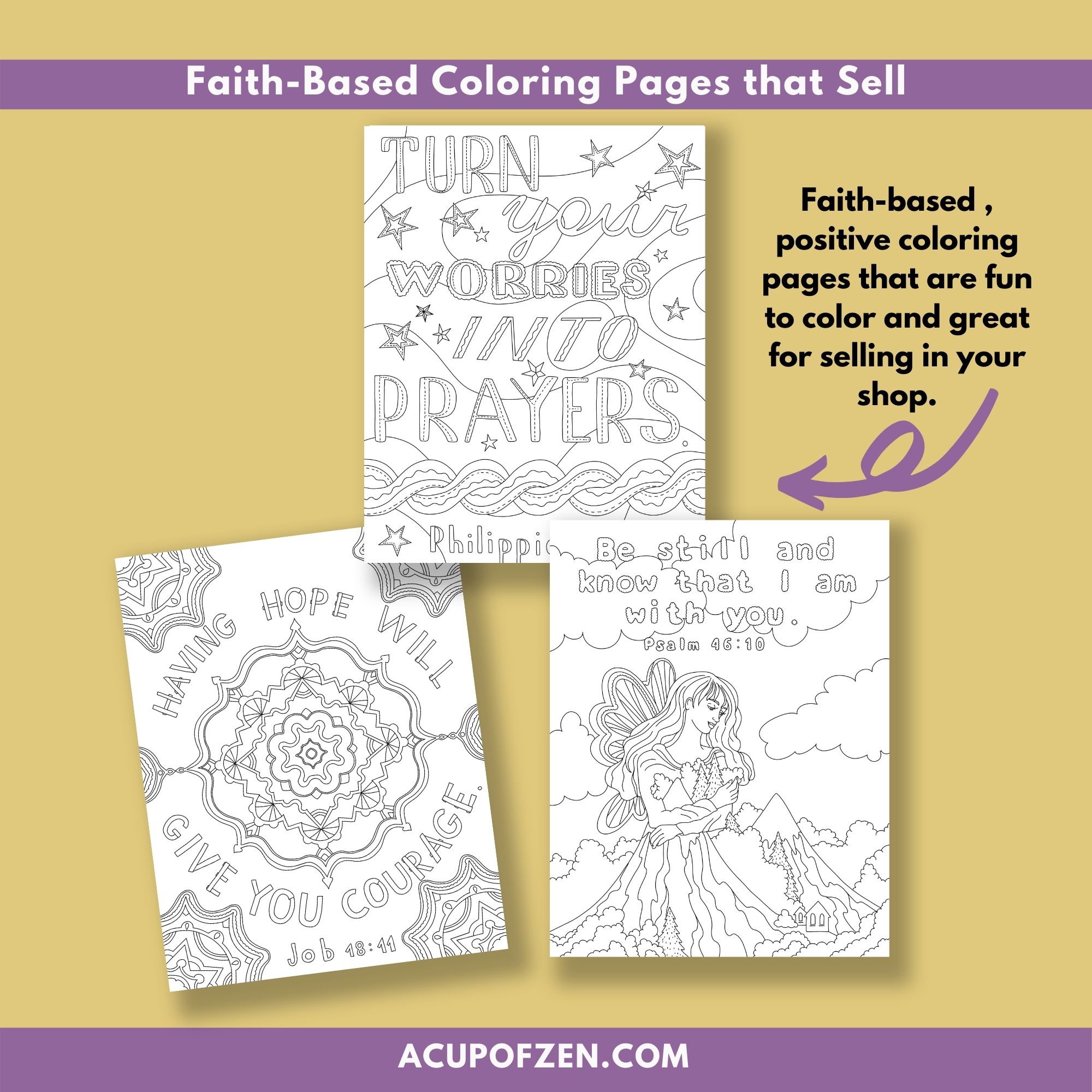 Faith Based Bible Verse Coloring Pages 4