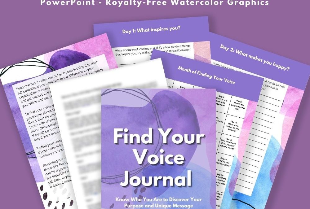 Find Your Voice Journal