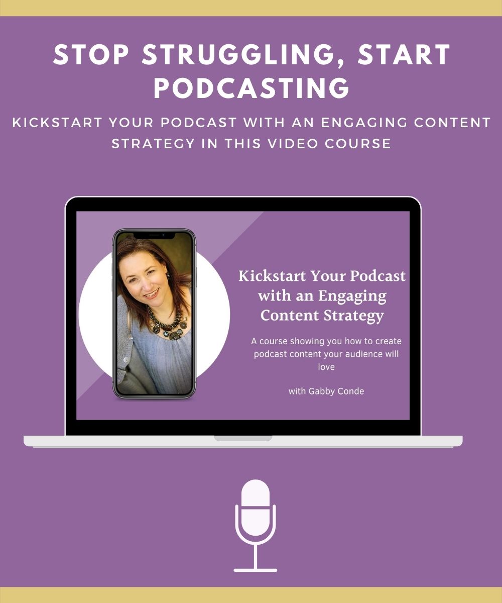Stop Struggling and Start Podcasting: Kickstart Your Podcast with an Engaging Content Strategy