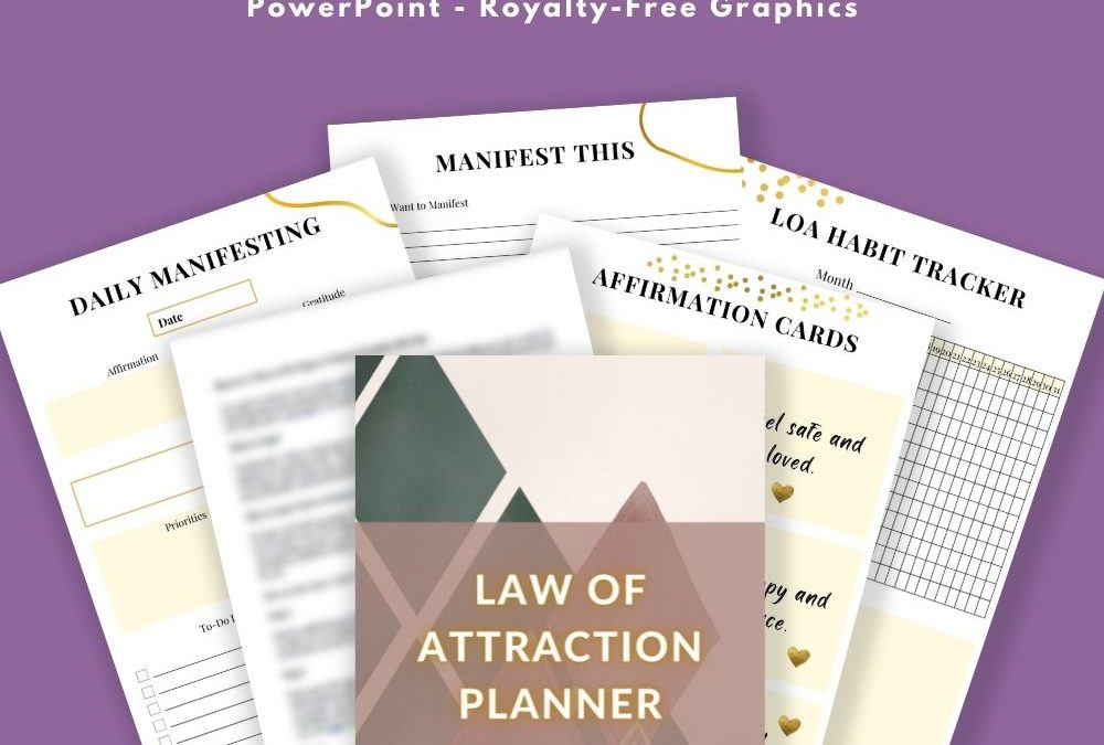 How to Use the Law of Attraction Content Pack and Planner