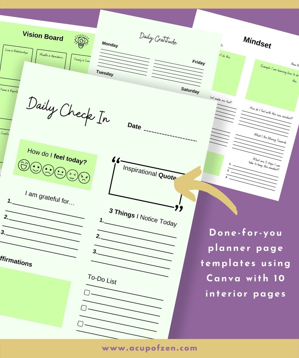 Blog Planner Templates Commercial Use
