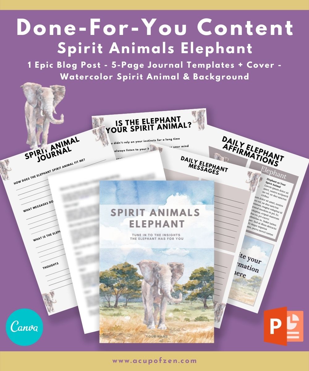 Spirit Animals – Elephant