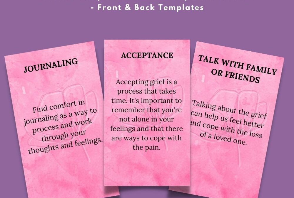 Grief Oracle Cards – Up