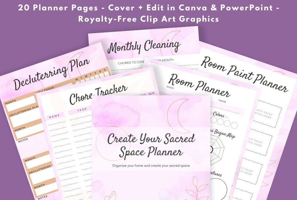 Create Your Sacred Space Planner
