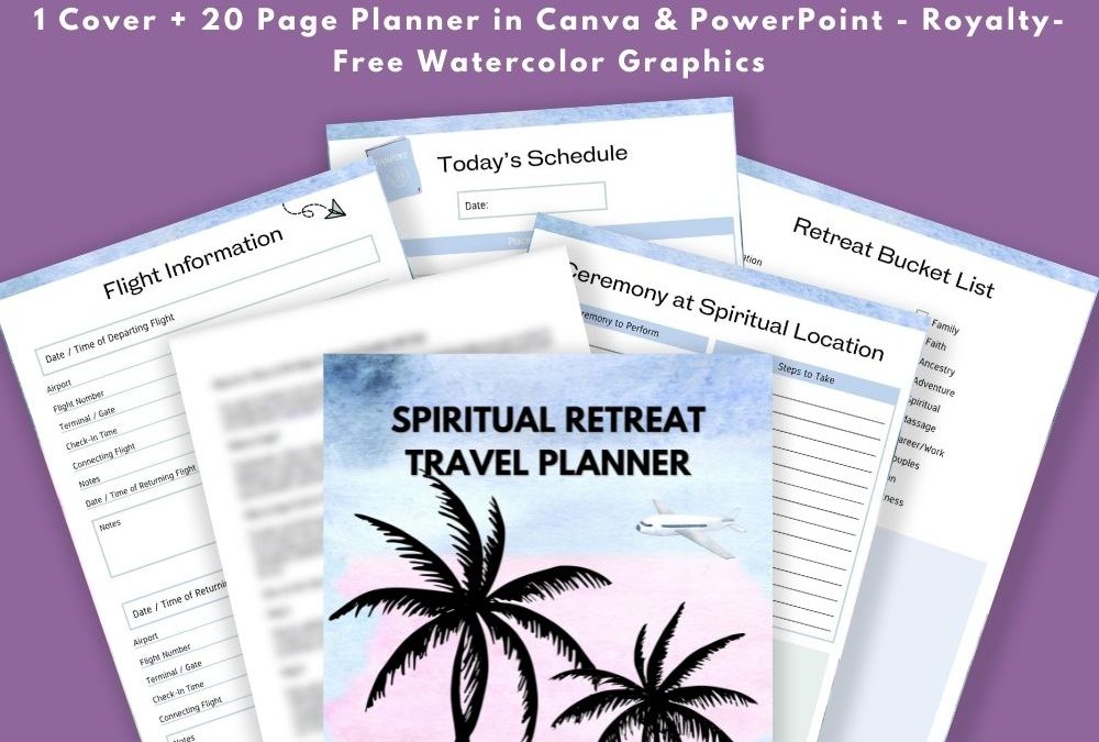Spiritual Retreat Vacation Planner