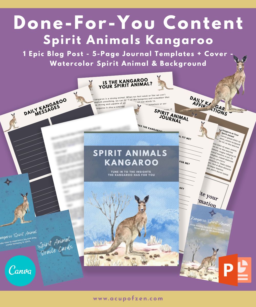 Spirit Animals – Kangaroo