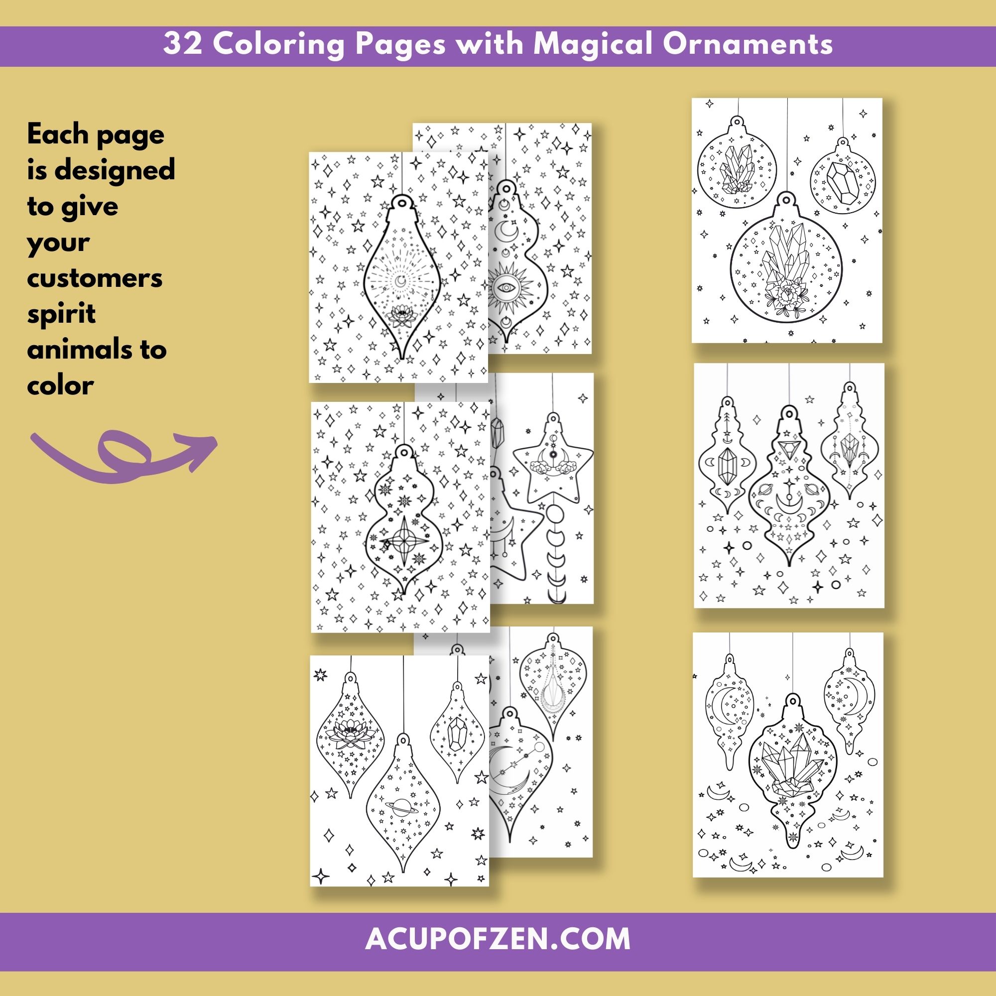 Spirit Animal Coloring Pages Commercial Use