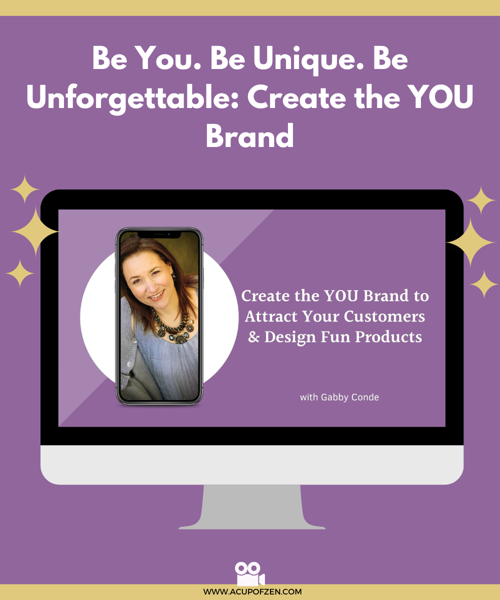 Create the YOU Brand to Attract Your Customers & Design Fun Products