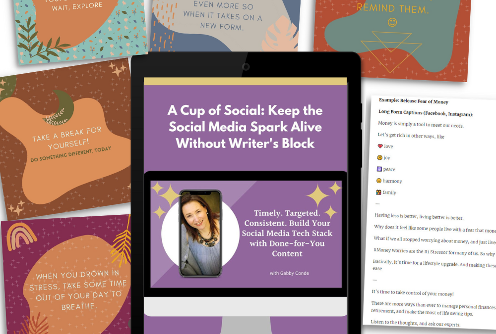Keep the Social Media Spark Alive Without Writer’s Block
