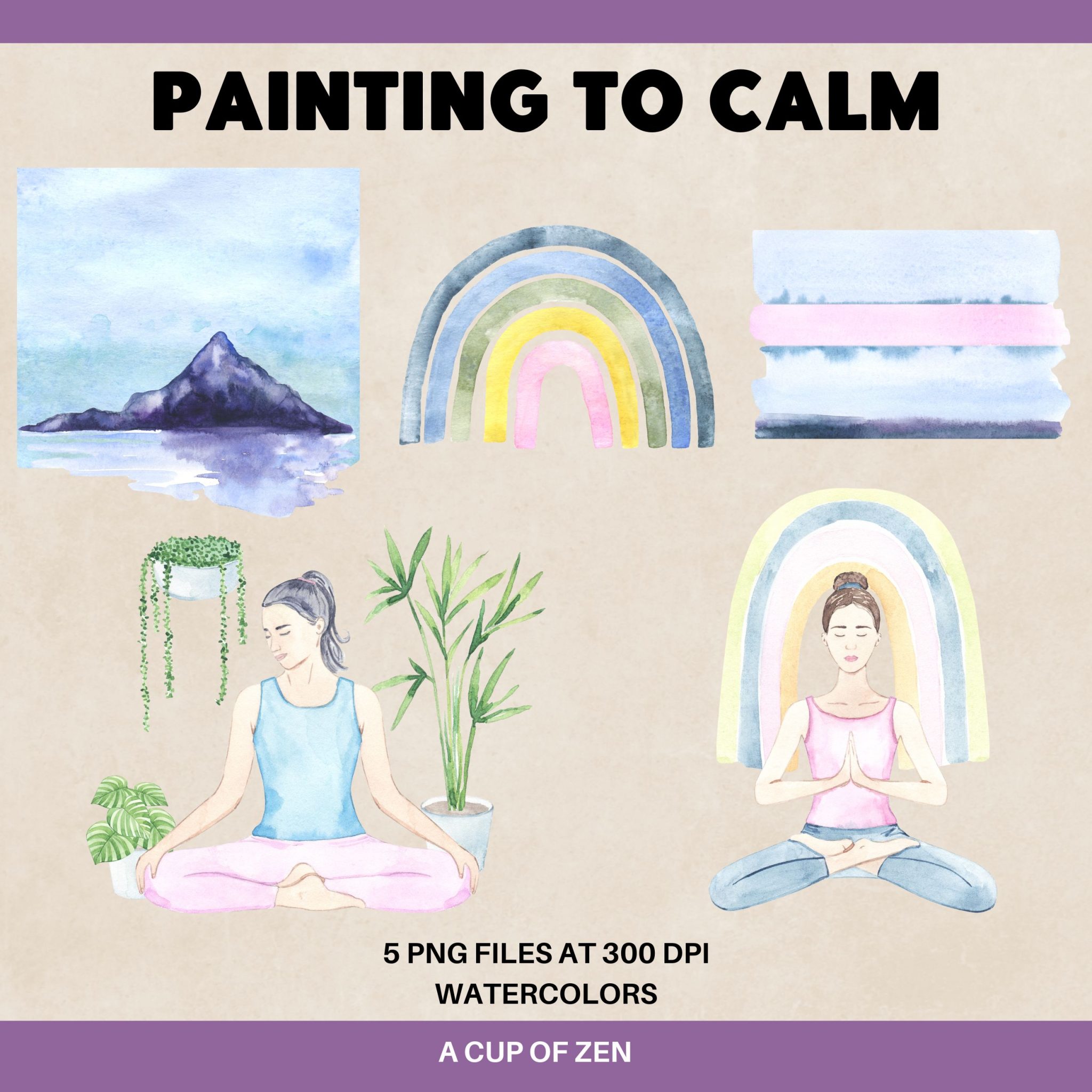 painting to calm