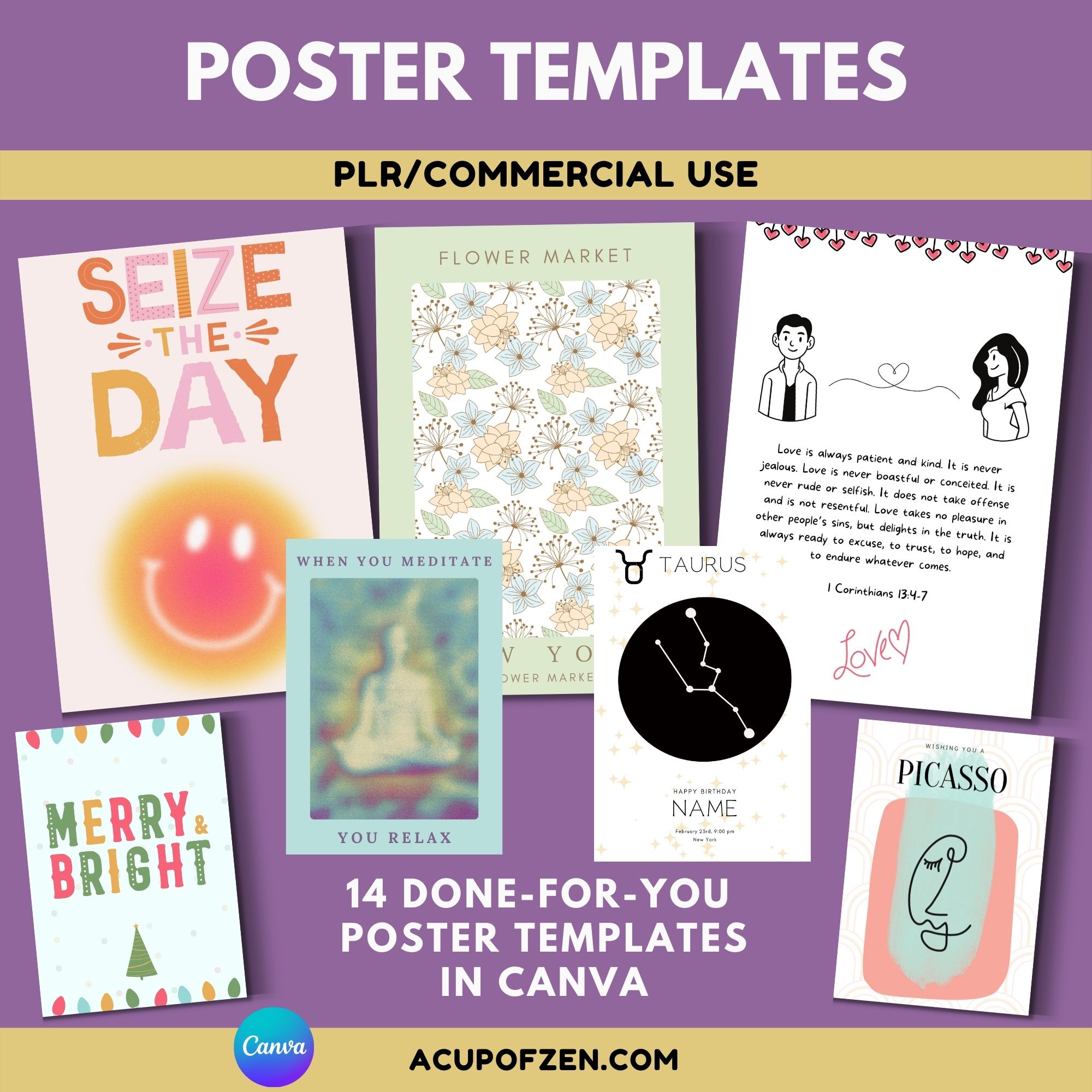 Poster Templates in Canva